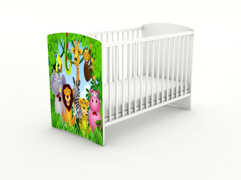 Becks detská postieľka Madagaskar